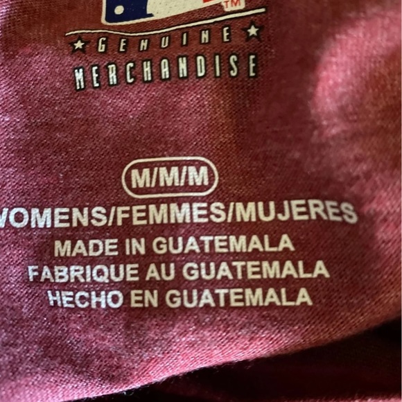 Women’s Philadelphia Phillies V-Neck T-Shirt - Picture 4 of 5